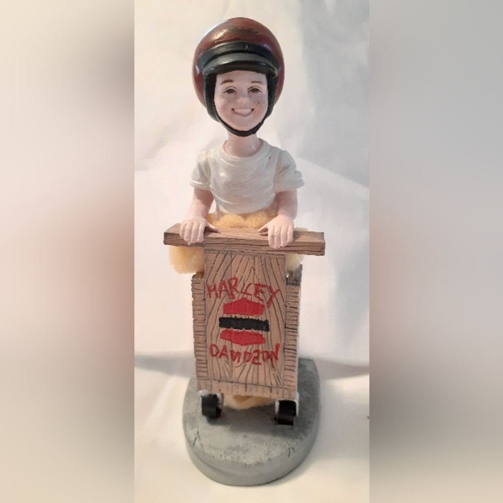 Harley-Davidson young Rider series 'Free Wheeling' Limited edition figurine